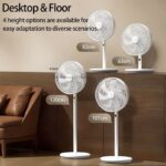 پنکه ایستاده و رومیزی شیائومی مدل DEERMA DEM-FD11W - Image 3