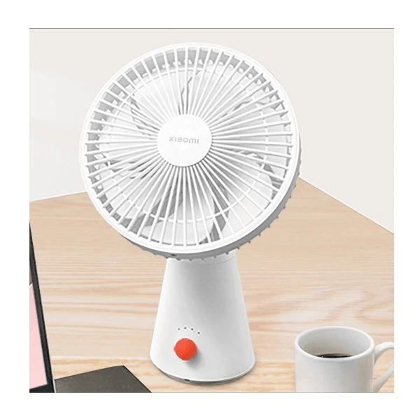 پنکه رومیزی شارژی شیائومی مدل Rechargeable Mini Fan ZMYDFS01DM – تصویر 2