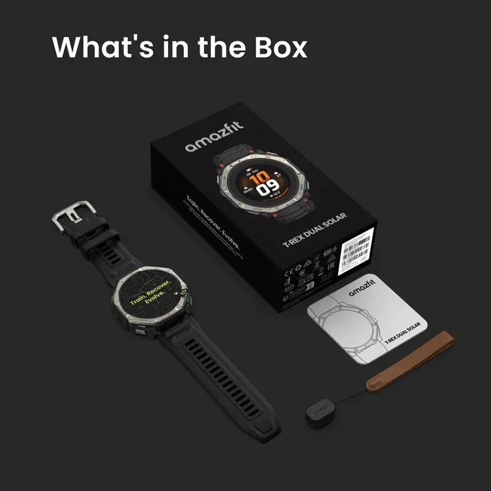 ساعت هوشمند آمازفیت Amazfit T-Rex Dual Solar – تصویر 4