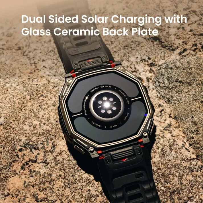 ساعت هوشمند آمازفیت Amazfit T-Rex Dual Solar – تصویر 2